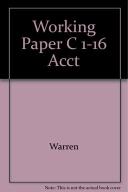 Working Paper c 1-16 Acct