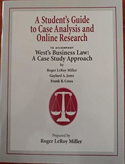 A Student's Guide to Case Anal