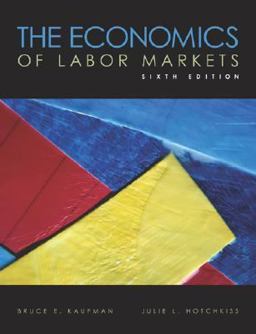 Economics of Labor Markets 6th 9780324183337 Front Cover