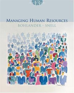 Managing Human Resources 13th 9780324184051 Front Cover