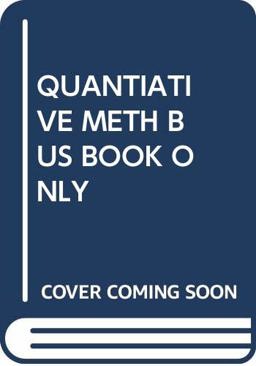 Quantiative Meth Bus Book Only