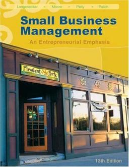 Small Business Management An Entrepreneurial Emphasis 13th 9780324226126 Front Cover