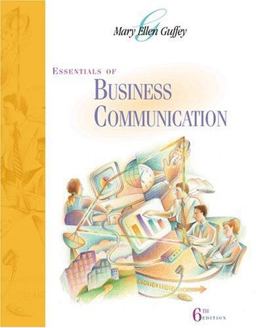 Essentials of Business Communication