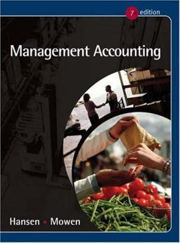 Management Accounting 7th 9780324234848 Front Cover