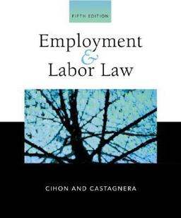 Employment and Labor Law 5th 9780324260328 Front Cover
