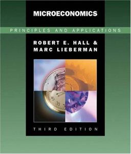 Microeconomics Principles and Applications 3rd 9780324260441 Front Cover
