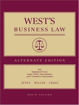 West's Business Law, Alternate