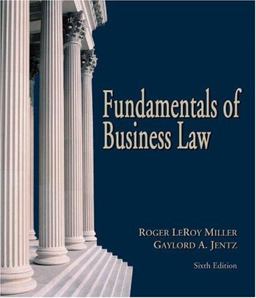 Fundamentals of Business Law 6th 9780324270945 Front Cover