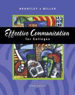 Effective Communication for Colleges 10th 9780324272710 Front Cover