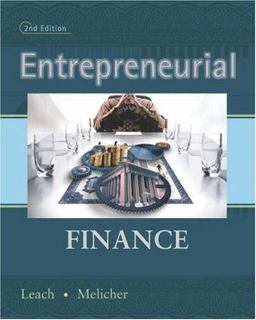 Entrepreneurial Finance