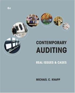 Contemporary Auditing Real Issues and Cases 6th 9780324303254 Front Cover