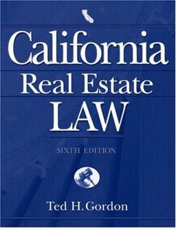 California Real Estate Law Text and Cases 6th 9780324305432 Front Cover
