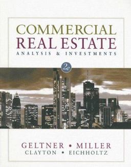 Commercial Real Estate Analysis and Investments 2nd 9780324305487 Front Cover