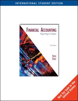 International Student Edition, Financial Accounting and Reporting Analysis