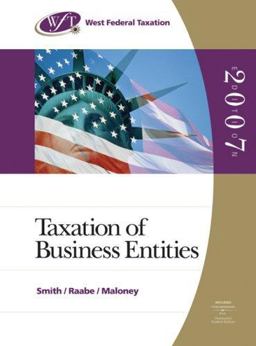 West Federal Taxation of Business Entities Professional Edition