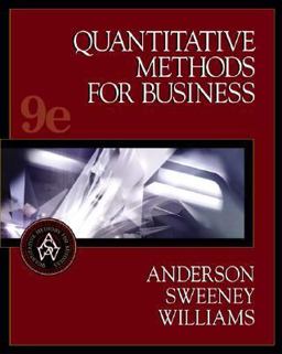 Quantitative Methods for Business with EasyQuant Tutor for Excel