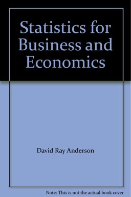 Statistics for Business and Economics