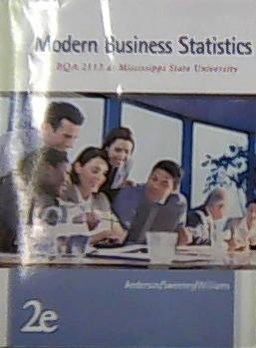 Modern Business Statistics (Pk W/Cd) (Custom)