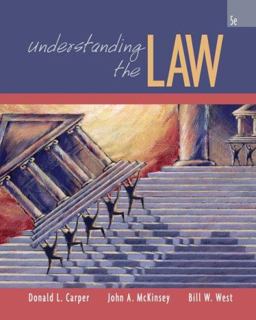 Understanding the Law 5th 9780324375121 Front Cover