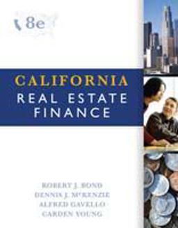 California Real Estate Finance 8th 9780324378344 Front Cover