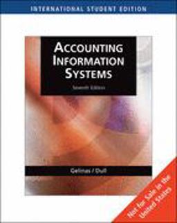 Annotated Int'l Stud Ed, Accounting Information Systems, 7e