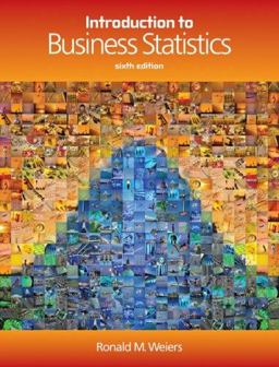 Introduction to Business Statistics 6th 9780324381436 Front Cover