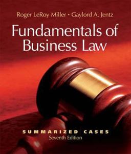 Fundamentals of Business Law