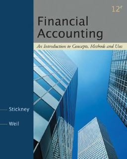 Financial Accounting An Introduction to Concepts, Methods and Uses 12th 9780324381986 Front Cover