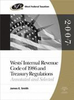 Internal Revenue Service Code of 1986 and Treasury Regulation 2007