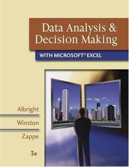 Data Analysis and Decision Making with Microsoft Excel Data Analysis and Decision Making with Microsoft Excel