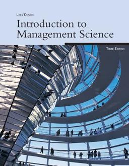 Introduction to Management Science
