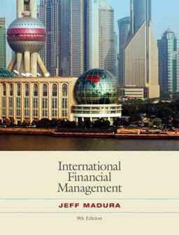 International Financial Management 9th 9780324568196 Front Cover