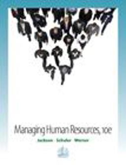Managing Human Resources 10th 9780324568394 Front Cover