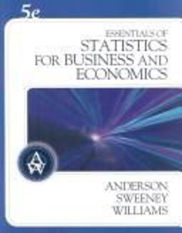 Essentials of Statistics for Business and Economics