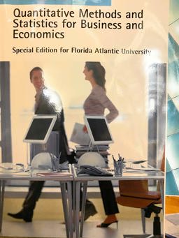Quantitative Methods for Business (Custom)