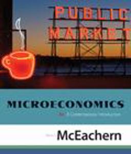 Microeconomics A Contemporary Introduction 8th 9780324579512 Front Cover
