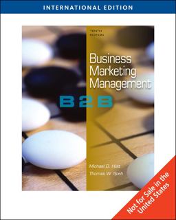 Business Marketing Management