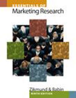 Essentials of Marketing Research 4th 9780324593754 Front Cover