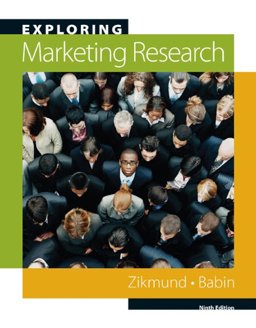 Exploring Marketing Research 10th 9780324593761 Front Cover