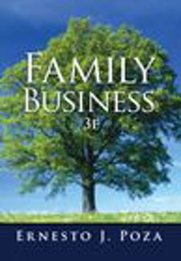 Family Business 3rd 9780324597691 Front Cover