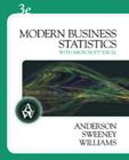 Modern Business Statistics