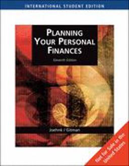 Planning Your Personal Finances