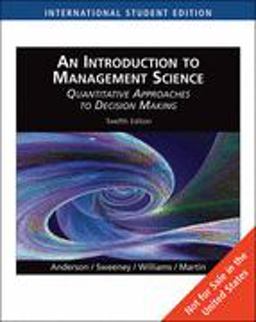 Pkg Aise an Introduction to Management Science +
