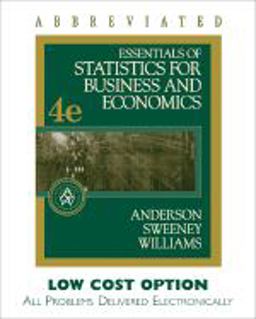 Essentials of Statistics for Business and Economics