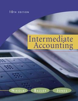 Intermediate Accounting (with Business and Company Resource Center and Chapter 20, 2007) 10th 9780324651928 Front Cover