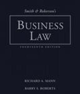 Smith and Roberson's Business Law 14th 9780324655520 Front Cover