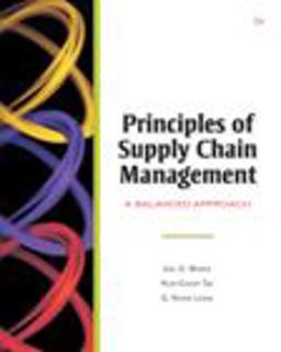 Principles of Supply Chain Management A Balanced Approach 2nd 9780324657913 Front Cover
