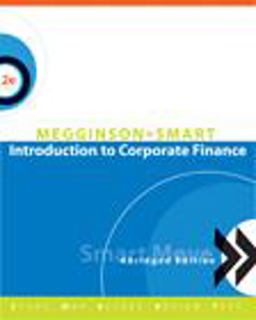 Introduction to Corporate Finance, Abridged Edition (with SMARTMoves Printed Access Card and Thomson ONE) 2nd 9780324658958 Front Cover