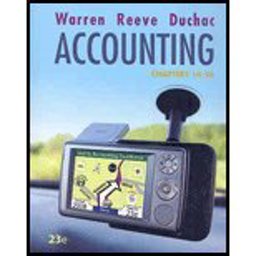 Accounting, Chapters 14-26 Accounting, Chapters 14-26