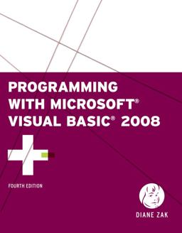 Programming with Microsoft Visual Basic 2008